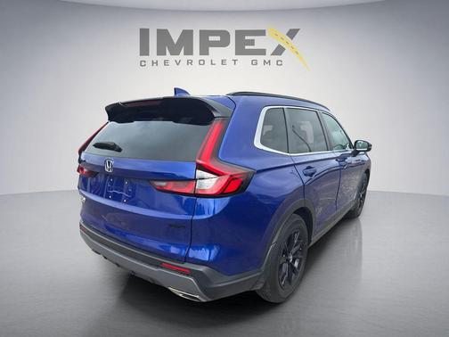 Blue 2025 Honda CR-V Hybrid Sport FWD