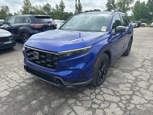 Blue 2025 Honda CR-V Hybrid Sport FWD