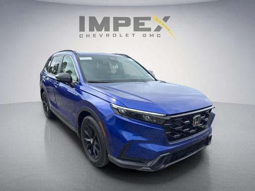 Blue 2025 Honda CR-V Hybrid Sport FWD