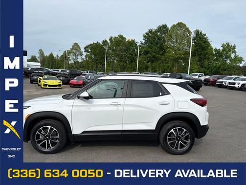 Summit White 2026 Chevrolet Trailblazer LT