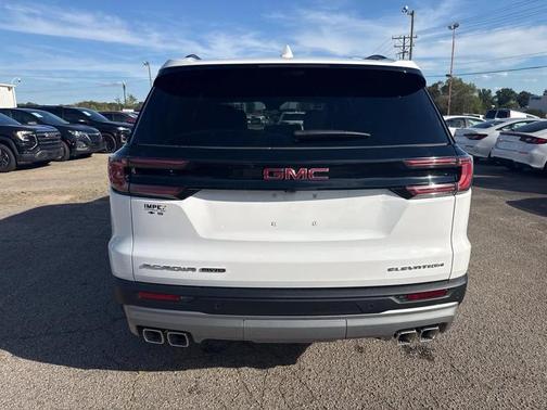 White 2027 GMC Acadia AWD Elevation