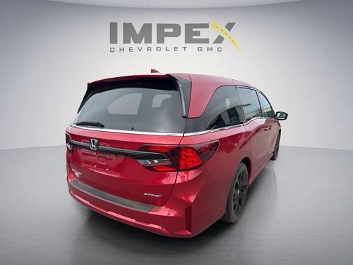 Radiant Red Metallic II 2025 Honda Odyssey Sport-L