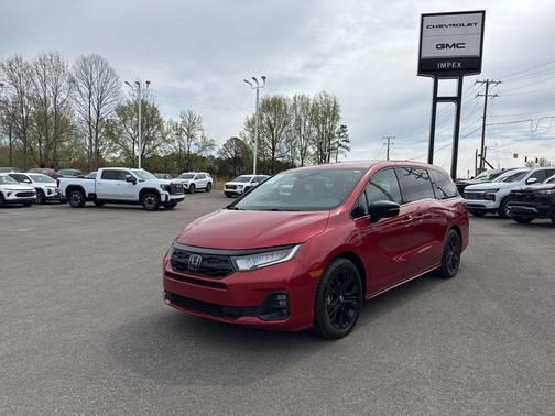Radiant Red Metallic II 2025 Honda Odyssey Sport-L