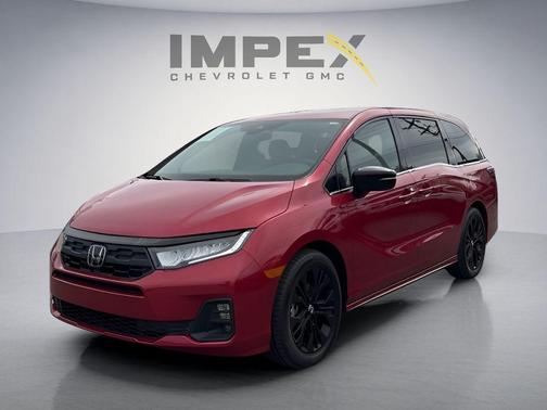Radiant Red Metallic II 2025 Honda Odyssey Sport-L