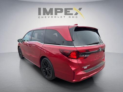 Radiant Red Metallic II 2025 Honda Odyssey Sport-L