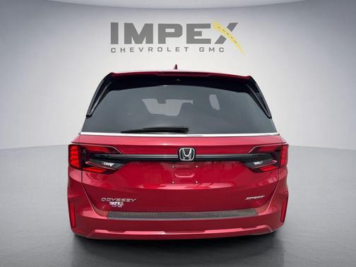 Radiant Red Metallic II 2025 Honda Odyssey Sport-L