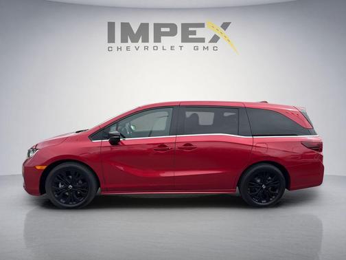 Radiant Red Metallic II 2025 Honda Odyssey Sport-L