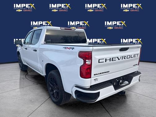 Summit White 2025 Chevrolet Silverado 1500 Custom