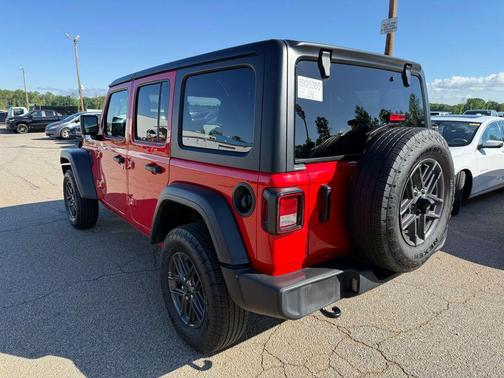 Firecracker Red Clearcoat 2025 Jeep Wrangler Sport S