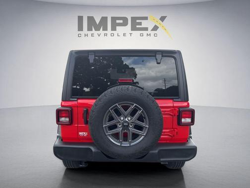 Firecracker Red Clearcoat 2025 Jeep Wrangler Sport S