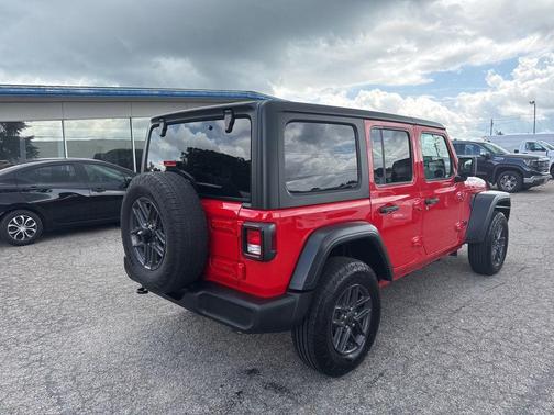Firecracker Red Clearcoat 2025 Jeep Wrangler Sport S
