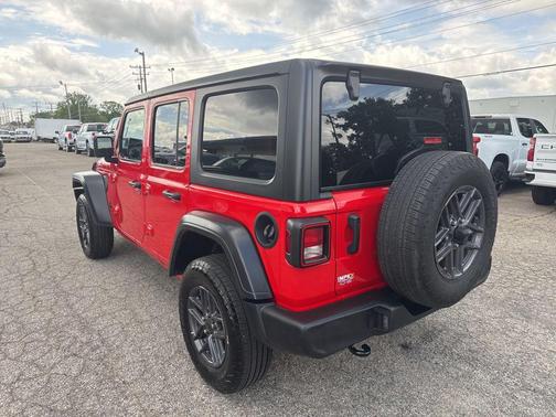 Firecracker Red Clearcoat 2025 Jeep Wrangler Sport S