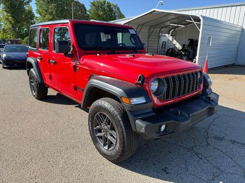Firecracker Red Clearcoat 2025 Jeep Wrangler Sport S