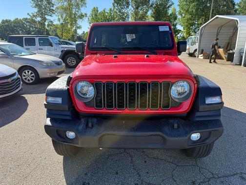 Firecracker Red Clearcoat 2025 Jeep Wrangler Sport S