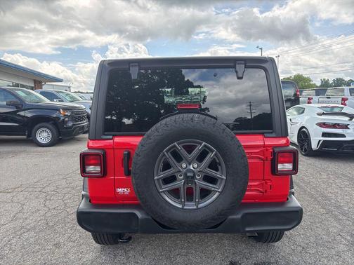 Firecracker Red Clearcoat 2025 Jeep Wrangler Sport S