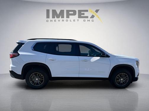White 2025 GMC Acadia FWD Elevation