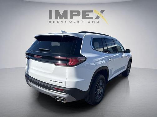 White 2025 GMC Acadia FWD Elevation