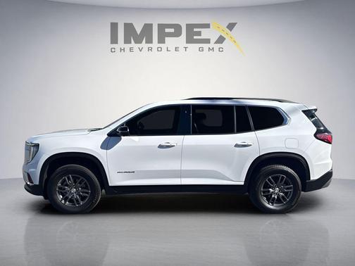 White 2025 GMC Acadia FWD Elevation