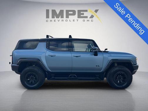 Neptune Blue Matte 2024 GMC HUMMER EV SUV 3X