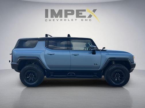 Neptune Blue Matte 2024 GMC HUMMER EV SUV 3X
