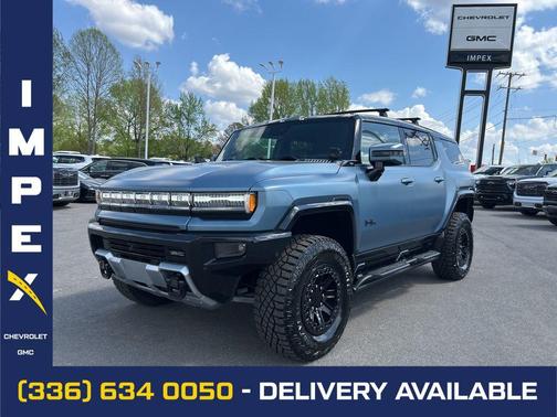 Blue 2024 GMC HUMMER EV SUV 3X