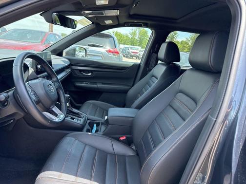 Gray 2025 Honda CR-V Hybrid Sport FWD