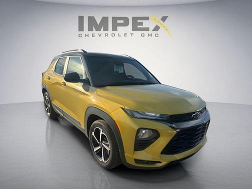 Nitro Yellow Metallic 2023 Chevrolet Trailblazer RS