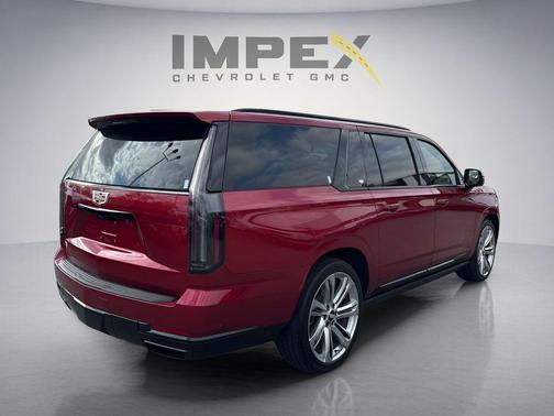 Radiant Red Tintcoat 2025 Cadillac Escalade ESV Sport Platinum