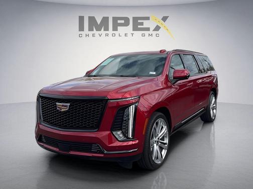 Radiant Red Tintcoat 2025 Cadillac Escalade ESV Sport Platinum