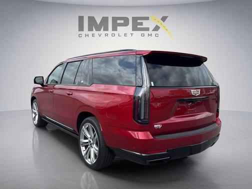 Radiant Red Tintcoat 2025 Cadillac Escalade ESV Sport Platinum