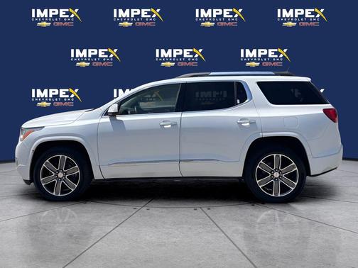 White 2019 GMC Acadia Denali