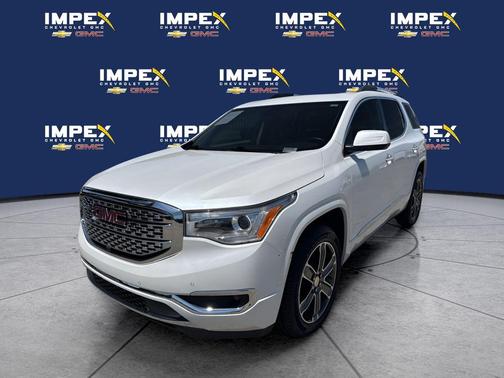 White 2019 GMC Acadia Denali