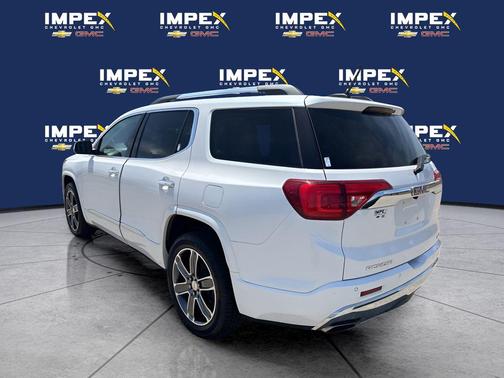 White 2019 GMC Acadia Denali