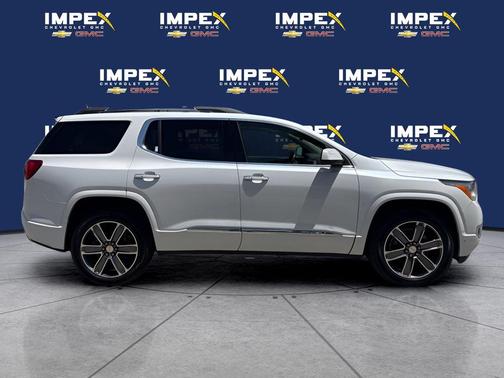 White 2019 GMC Acadia Denali