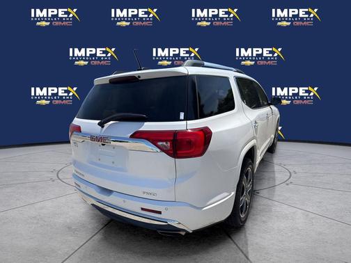 White 2019 GMC Acadia Denali