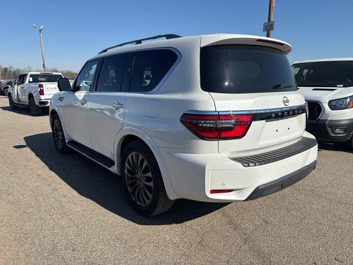 Aspen White Tricoat 2024 Nissan Armada Platinum 4WD
