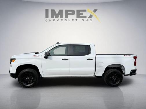 Summit White 2026 Chevrolet Silverado 1500 Custom Trail Boss