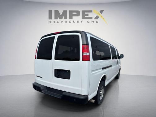 Summit White 2023 Chevrolet Express 3500 RWD 3500 Extended Wheelbase LS