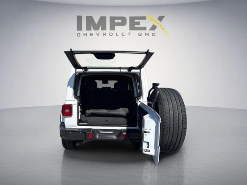 Bright White Clearcoat 2025 Jeep Wrangler 4xe Sahara