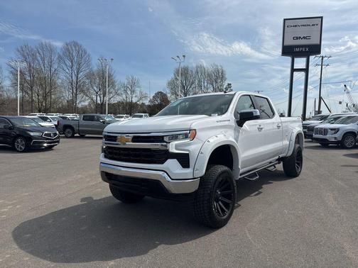 Summit White 2025 Chevrolet Silverado 1500 LT
