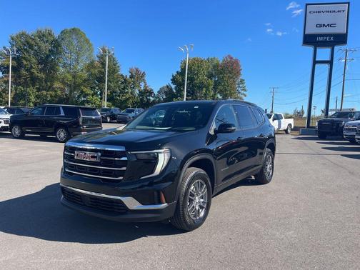 Ebony Twilight Metallic 2025 GMC Acadia FWD Elevation