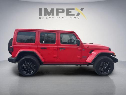 Firecracker Red Clearcoat 2025 Jeep Wrangler 4xe Sahara