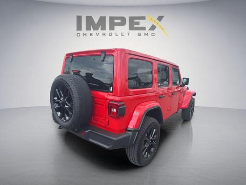 Firecracker Red Clearcoat 2025 Jeep Wrangler 4xe Sahara