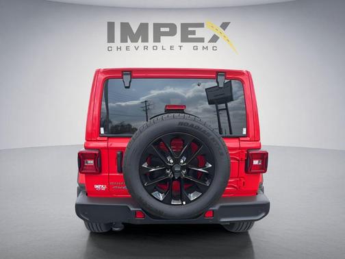 Firecracker Red Clearcoat 2025 Jeep Wrangler 4xe Sahara