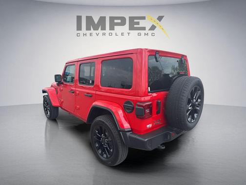 Firecracker Red Clearcoat 2025 Jeep Wrangler 4xe Sahara