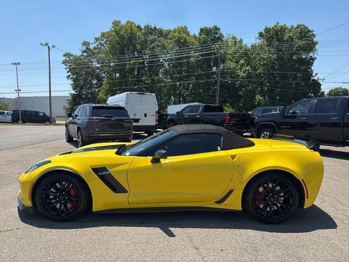 Corvette Racing Yellow Tintcoat 2016 Chevrolet Corvette Z06