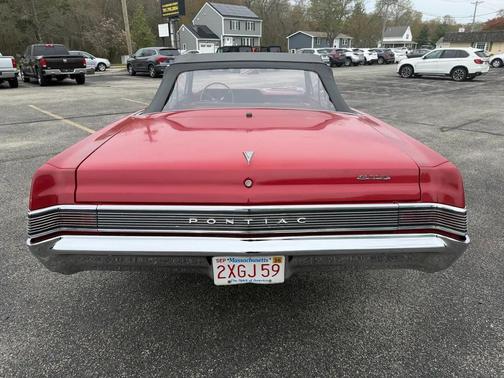 Red 1965 Pontiac GTO Lemans