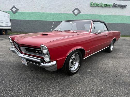 Red 1965 Pontiac GTO Lemans