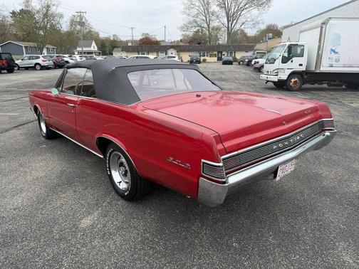 Red 1965 Pontiac GTO Lemans