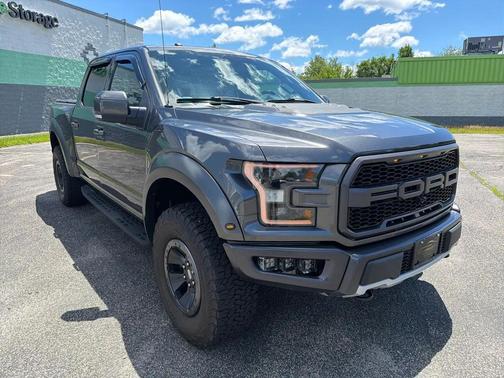 Gray 2017 Ford F-150 Raptor